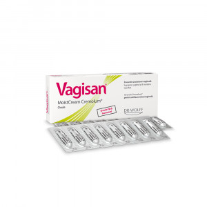 Ovule vaginale Vagisan MoistCream Cremolum, 16 bucati, Vagisan