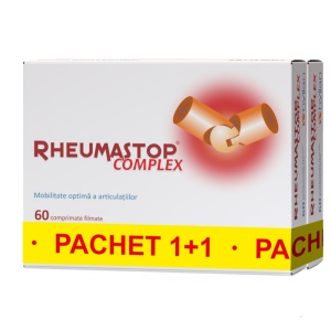 Pachet Rheumastop Complex, 2x60 comprimate, Hyllan