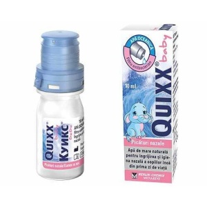 Picaturi nazale izotonice Quixx Baby, 10 ml, Berlin-Chemie Ag