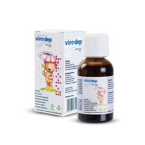 Picaturi orale pentru copii Virodep, 30 ml, Dr. Phyto