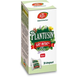 Plantusin gat iritat, 20 dropsuri, Fares