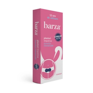 Plasturi termici impotriva durerilor menstruale, 3 bucati, Barza