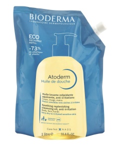Rezerva eco ulei de dus Atoderm, 1000 ml, Bioderma
