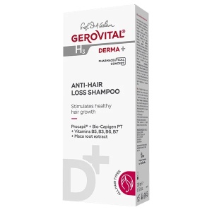 Sampon anticadere H3 Derma+, 200ml, Gerovital
