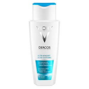 Sampon ultra calmant pentru par gras si normal Dercos Ultra Soothing Dercos, 200ml, Vichy