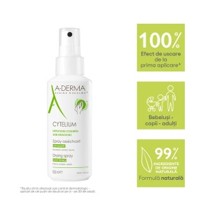 Spray pentru piele iritata Cytelium, 100 ml, A-Derma