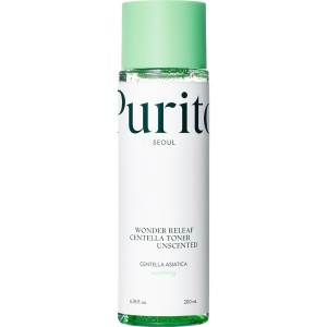 Toner de fata vegan fara miros Wonder Releaf Centella, 200 ml, Purito