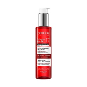 Tratament ultra-reparator cu peptide Pro-Colagen si acid citric Dercos Collagen 17 Filler, 150 ml, Vichy