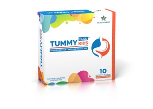 Tummy Bleu Kids, 10 plicuri, Bleu Pharma
