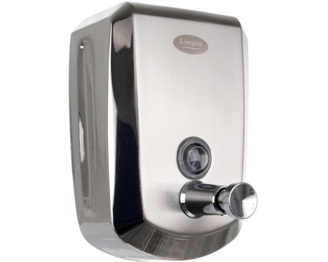 Dozator săpun lichid inox 500ml Limpio SD51