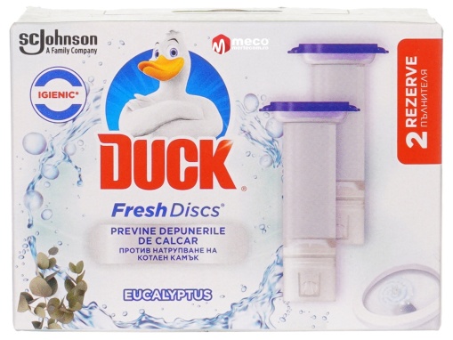 Rezerve odorizant WC Duck Fresh Discs (Eucalipt)
