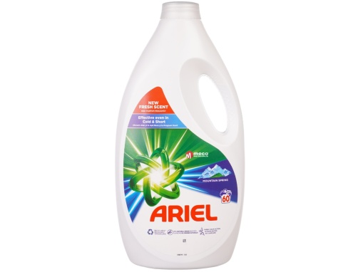 Ariel detergent lichid rufe 3 litri Mountain Spring