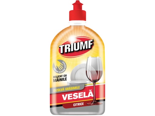Detergent lichid pentru vase Triumf 500ml (Citrice)