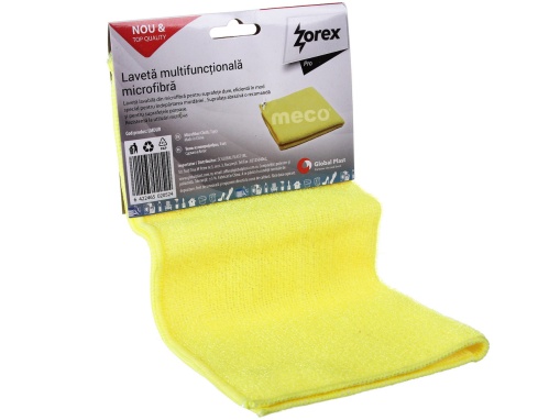 Laveta multifunctionala microfibra 2 fete 30x30 cm