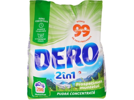 Detergent automat rufe Dero 2in1 Prospetimea Muntelui 15kg 200 spalari
