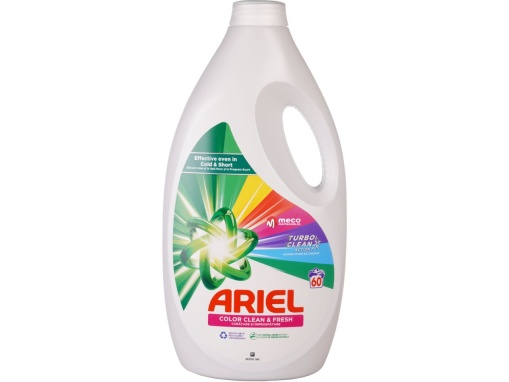 Ariel detergent lichid rufe 3 litri Color Clean & Fresh