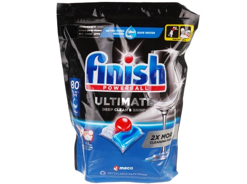 Detergent vase pentru masina de spalat Finish Ultimate All in 1 80buc