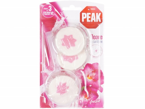 Odorizant Peak WC Floare de curatare 3x45gr (Frezie)