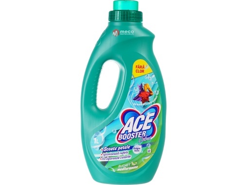 Solutie pentru indepartarea petelor Acel Booster Color 1 litru