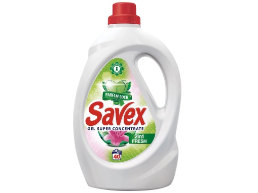 Detergent rufe albe si colorate Savex 2in1 2,2litri (Fresh)