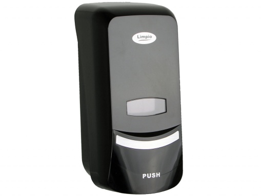 Dozator săpun negru Limpio Happy 1000ml