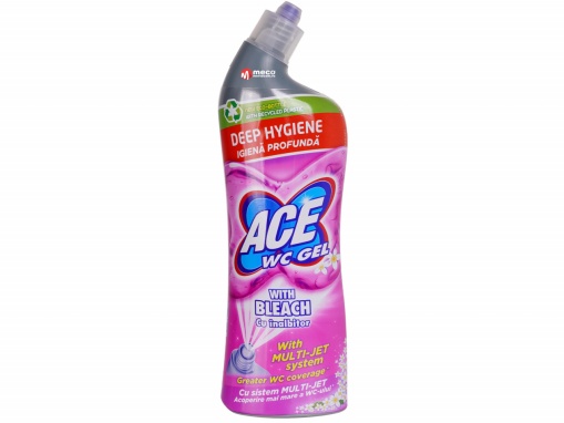 Detergent gel pentru wc Ace 700ml (With Bleach)