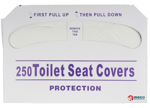 Protectie colac wc 250buc Meco 1/2 K7P