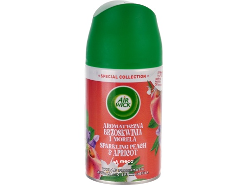 Rezerva odorizant camera Air Wick Sparkling Peach & Apricot 250ml