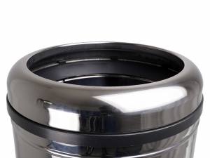 Cos gunoi inox 45litri deschis sus Meco 827 H-65cm - Img 2