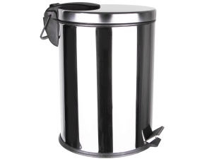 Cos gunoi inox lucios soft-close 30 litri H-46cm