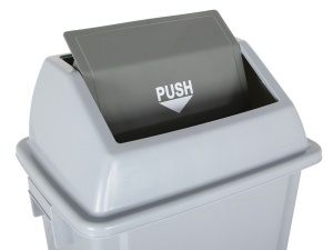 Cos gunoi Push-Bin plastic 58 litri H-75 cm - Img 2