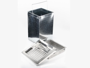 Cos scrumiera inox satinat Meco 24cm H-62cm - Img 2