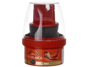 Crema solida pentru incaltaminte Casablanca maro 50ml