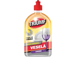 Detergent lichid pentru vase Triumf 500ml (Lavanda)