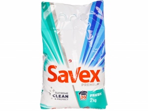 Detergent rufe automat Savex Premium 2kg (Fresh) - Img 1