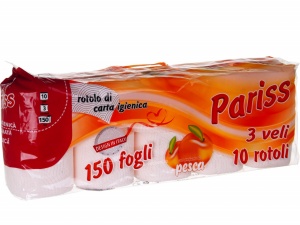 Hartie igienica Pariss 10 role 3 straturi 150foi - Img 2