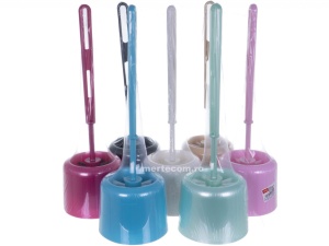 Perie WC plastic Anna diferite culori