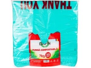 Pungi maieu biodegradabile Dafin 7kg 50bucati