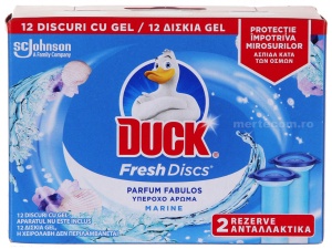 Rezerve odorizant WC Duck Fresh Discs (Marin) - Img 2