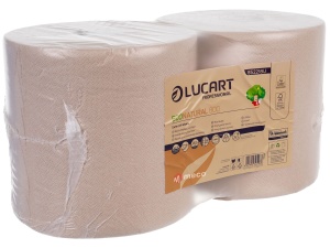 Rola prosop Lucart EcoNatural 200 metri 25cm 2 buc/set 852218 - Img 1