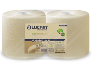 Rola prosop Lucart EcoNatural 200 metri 25cm 2 buc/set 852218 - Img 2