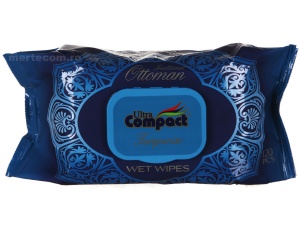 Servetele umede cu capac Ultra Compact 120buc