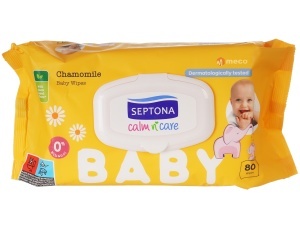 Servetele umede Septona baby musetel 80 bucati