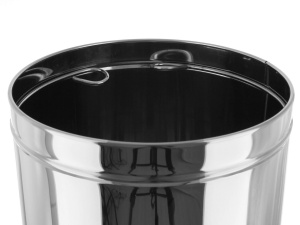 Cos gunoi Easy Swing 20 litri inox lucios h-47 cm - Img 3