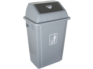 Cos gunoi Push-Bin plastic 58 litri H-75 cm