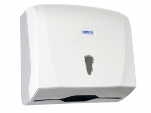 Dispenser alb prosoape hartie V MINI Meco K40 - Img 1