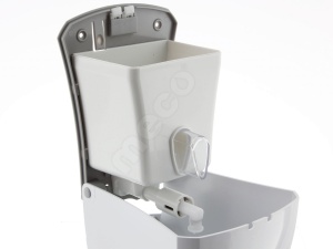 Dozator alb medical pentru săpun lichid Meco S6M 1 litru - Img 2
