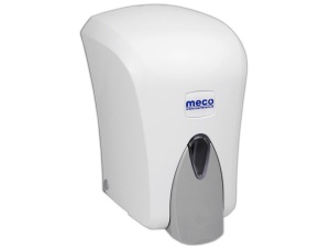 Dozator săpun lichid Meco S6 alb 1L - Img 1