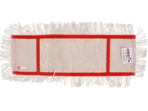 Mop dreptunghiular alb cu buzunare MZED8740 40cm - Img 2