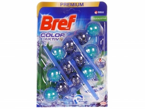 Odorizant WC Bref WC Power Aktiv 3buc Eucalyptus